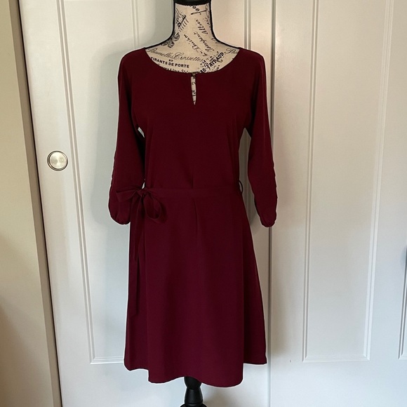 Xtaren Burgundy Red Dress - Picture 2 of 13